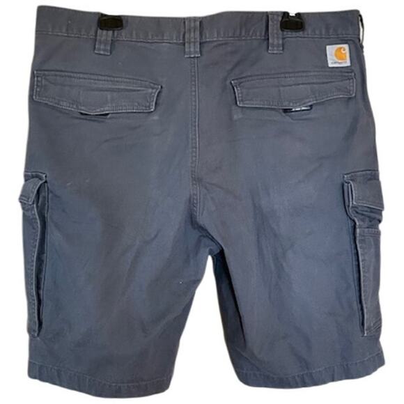 Carhartt Relaxed Fit Gray Cargo Shorts Mens size 38 - Picture 3 of 5